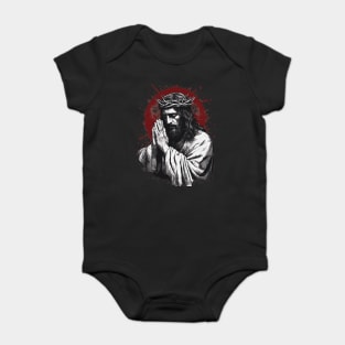 Jesus Cross Baby Bodysuit